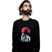 Load image into Gallery viewer, Shirts Long Sleeve Shirts, Unisex / Small / Black Wild Sunset