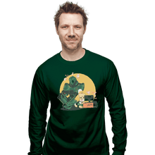 Load image into Gallery viewer, Shirts Long Sleeve Shirts, Unisex / Small / Forest Gaming Buddies