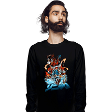 Load image into Gallery viewer, Daily_Deal_Shirts Long Sleeve Shirts, Unisex / Small / Black Universe Speed