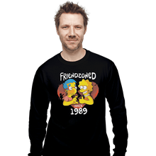 Load image into Gallery viewer, Shirts Long Sleeve Shirts, Unisex / Small / Black Friendzoned
