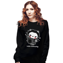 Load image into Gallery viewer, Shirts Long Sleeve Shirts, Unisex / Small / Black Hello Wednesday