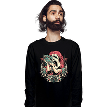 Load image into Gallery viewer, Daily_Deal_Shirts Long Sleeve Shirts, Unisex / Small / Black Ariel Ghostface