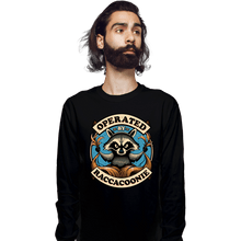 Load image into Gallery viewer, Daily_Deal_Shirts Long Sleeve Shirts, Unisex / Small / Black Raccoon Supremacy