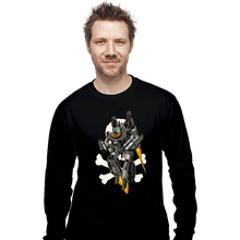 Load image into Gallery viewer, Daily_Deal_Shirts Long Sleeve Shirts, Unisex / Small / Black Skull Leader