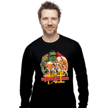 Load image into Gallery viewer, Shirts Long Sleeve Shirts, Unisex / Small / Black Goldblum Axe