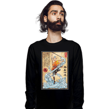 Load image into Gallery viewer, Daily_Deal_Shirts Long Sleeve Shirts, Unisex / Small / Black Air Nomad Master Woodblock