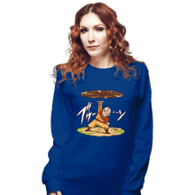 Load image into Gallery viewer, Daily_Deal_Shirts Long Sleeve Shirts, Unisex / Small / Royal Blue Avatar Disk