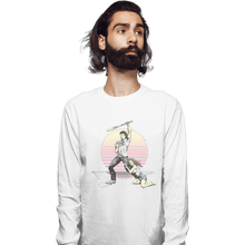 Load image into Gallery viewer, Shirts Long Sleeve Shirts, Unisex / Small / White Eastbound And Down