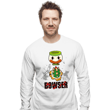 Load image into Gallery viewer, Secret_Shirts Long Sleeve Shirts, Unisex / Small / White Akira Bowser