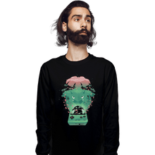 Load image into Gallery viewer, Shirts Long Sleeve Shirts, Unisex / Small / Black Green Pocket Gaming