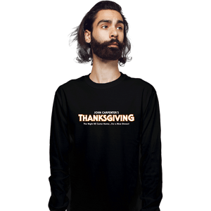 Daily_Deal_Shirts Long Sleeve Shirts, Unisex / Small / Black Carpenter's Thanksgiving
