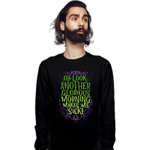 Load image into Gallery viewer, Secret_Shirts Long Sleeve Shirts, Unisex / Small / Black Glorious Morning