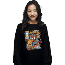 Load image into Gallery viewer, Shirts Long Sleeve Shirts, Unisex / Small / Black Spider-Cat