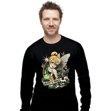 Load image into Gallery viewer, Daily_Deal_Shirts Long Sleeve Shirts, Unisex / Small / Black Believe In Fairies