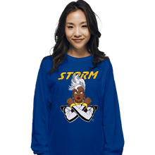 Load image into Gallery viewer, Daily_Deal_Shirts Long Sleeve Shirts, Unisex / Small / Royal Blue Storm 97