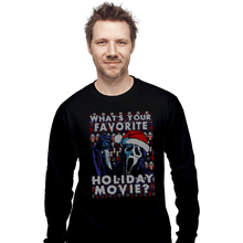 Load image into Gallery viewer, Secret_Shirts Long Sleeve Shirts, Unisex / Small / Black Holiday Scream