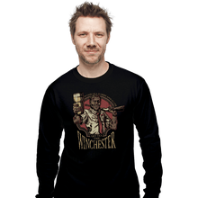Load image into Gallery viewer, Daily_Deal_Shirts Long Sleeve Shirts, Unisex / Small / Black Go To The Winchester!