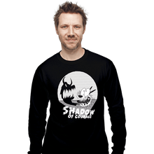 Load image into Gallery viewer, Shirts Long Sleeve Shirts, Unisex / Small / Black The Shadow of Courage