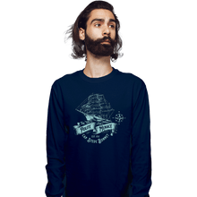 Load image into Gallery viewer, Daily_Deal_Shirts Long Sleeve Shirts, Unisex / Small / Navy The Polite Menace
