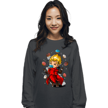 Load image into Gallery viewer, Daily_Deal_Shirts Long Sleeve Shirts, Unisex / Small / Charcoal King Of Donuts