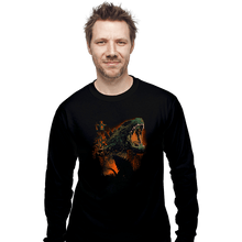 Load image into Gallery viewer, Daily_Deal_Shirts Long Sleeve Shirts, Unisex / Small / Black Prehistoric Kaiju