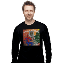 Load image into Gallery viewer, Shirts Long Sleeve Shirts, Unisex / Small / Black Spidey Christmas Album
