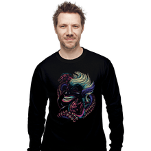 Load image into Gallery viewer, Daily_Deal_Shirts Long Sleeve Shirts, Unisex / Small / Black The Witch Of The Sea
