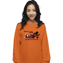 Load image into Gallery viewer, Secret_Shirts Long Sleeve Shirts, Unisex / Small / Orange Go Directly To Arkham