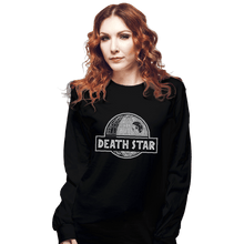 Load image into Gallery viewer, Shirts Long Sleeve Shirts, Unisex / Small / Black Death Star