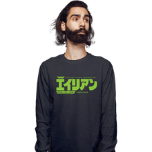 Load image into Gallery viewer, Daily_Deal_Shirts Long Sleeve Shirts, Unisex / Small / Dark Heather Aliens II