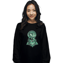 Load image into Gallery viewer, Shirts Long Sleeve Shirts, Unisex / Small / Black House Of Slytherin