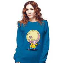 Load image into Gallery viewer, Secret_Shirts Long Sleeve Shirts, Unisex / Small / Sapphire Jawbreaker Atlas