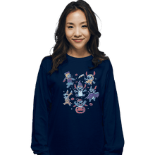 Load image into Gallery viewer, Shirts Long Sleeve Shirts, Unisex / Small / Navy Halloween Experiments