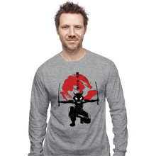 Load image into Gallery viewer, Shirts Long Sleeve Shirts, Unisex / Small / Sports Grey Crimson Boar