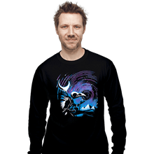 Load image into Gallery viewer, Daily_Deal_Shirts Long Sleeve Shirts, Unisex / Small / Black Traces Of Stars