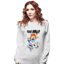Load image into Gallery viewer, Shirts Long Sleeve Shirts, Unisex / Small / White Elmyra Loves Animals