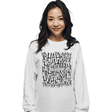 Load image into Gallery viewer, Shirts Long Sleeve Shirts, Unisex / Small / White Damaged