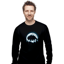 Load image into Gallery viewer, Shirts Long Sleeve Shirts, Unisex / Small / Black Moonlight Appa
