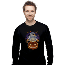 Load image into Gallery viewer, Shirts Long Sleeve Shirts, Unisex / Small / Black Halloween Island