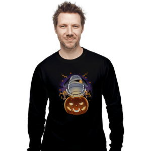Shirts Long Sleeve Shirts, Unisex / Small / Black Halloween Island