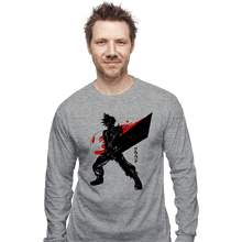 Load image into Gallery viewer, Shirts Long Sleeve Shirts, Unisex / Small / Sports Grey Crimson Ex Soldier