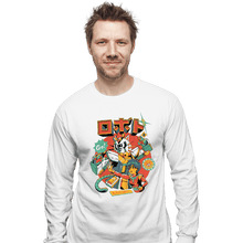 Load image into Gallery viewer, Daily_Deal_Shirts Long Sleeve Shirts, Unisex / Small / White Neko Roboto