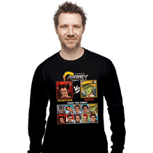 Load image into Gallery viewer, Daily_Deal_Shirts Long Sleeve Shirts, Unisex / Small / Black Jim Carrey Fight Night