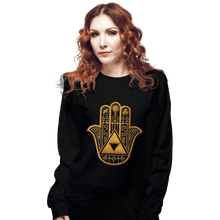 Load image into Gallery viewer, Shirts Long Sleeve Shirts, Unisex / Small / Black Legendary Hand