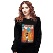 Load image into Gallery viewer, Shirts Long Sleeve Shirts, Unisex / Small / Black The Amazing Fusion