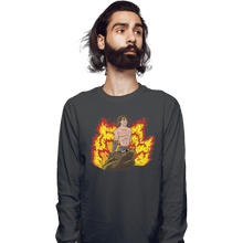 Load image into Gallery viewer, Shirts Long Sleeve Shirts, Unisex / Small / Charcoal The Little Sith