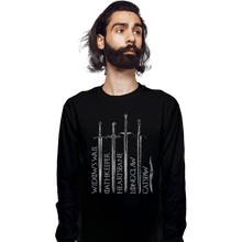 Load image into Gallery viewer, Shirts Long Sleeve Shirts, Unisex / Small / Black Valyrian Steel