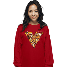 Load image into Gallery viewer, Shirts Long Sleeve Shirts, Unisex / Small / Red Rise Up