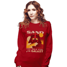 Load image into Gallery viewer, Shirts Long Sleeve Shirts, Unisex / Small / Red Sand, The True Evil Of The Galaxy