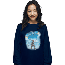 Load image into Gallery viewer, Shirts Long Sleeve Shirts, Unisex / Small / Navy Magical Invocation
